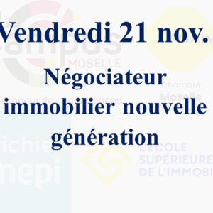 vendredi 21 nov. - Négociateur immobilier nouvelle génération : réinventer son rôle en 2025