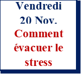 Vendredi 20 nov. - Maitrise de soi, gestion des émotion - comment évacuer le stress dans les métiers de l'immobilier